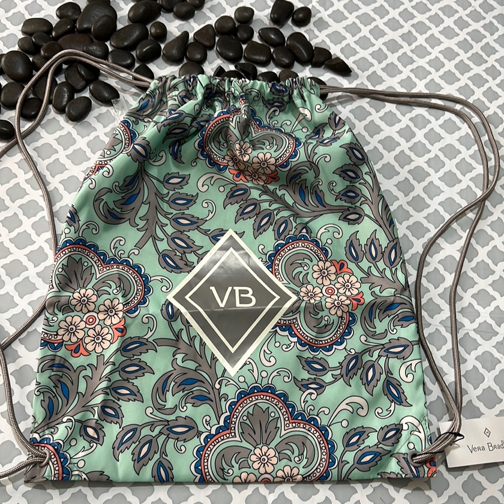 Vera Bradley drawstring back sack